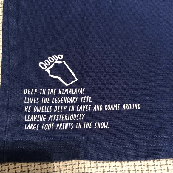 Tea Collection Yeti Snowboarder long sleeve tee - size 4 boys t-shirt - Picture 4 of 5